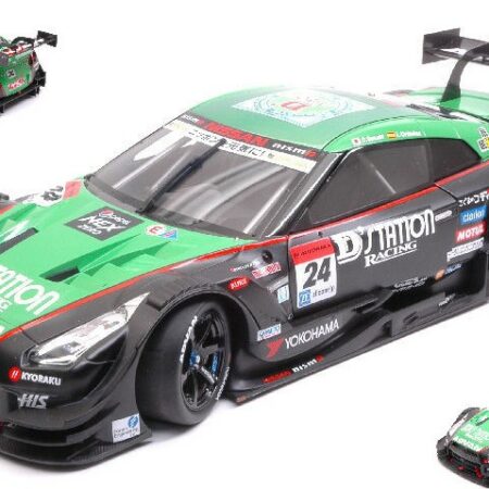 Ebbro NISSAN GT-R N.24 11th OKAYAMA SUPER GT500 2015 D.SASAKI-L.ORDONEZ 1:18