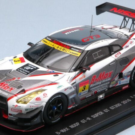 Ebbro NISSAN GT-R N.3 4th SUPER GT300 2016 K.HOSHINO-J.MARDENBOROUGH 1:43