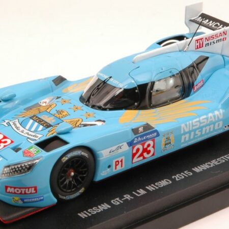 Ebbro NISSAN GT-R N.23 LM NISMO 2015 MANCHESTER CITY FC VERSION 1:43