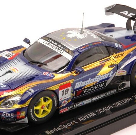 Ebbro LEXUS SC430 N.19 7th SUPER GT500 2012 ARA-COUTO 1:43