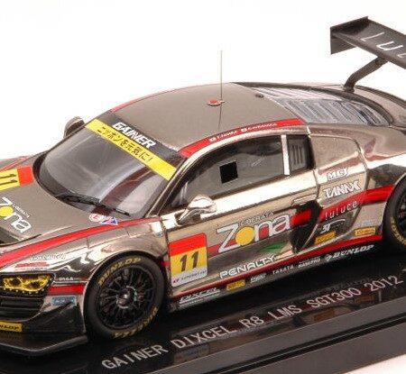 Ebbro AUDI R8 LMS N.11 SUPER GT300 2012 TANAKA-HIRANAKA 1:43