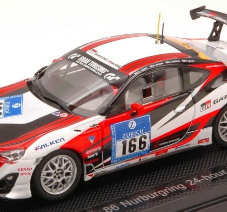 Ebbro TOYOTA 86 N.166 NURBURGRING 2012 TAKAKI-ISHIURA-OSHIMA-IGUCHI 1:43