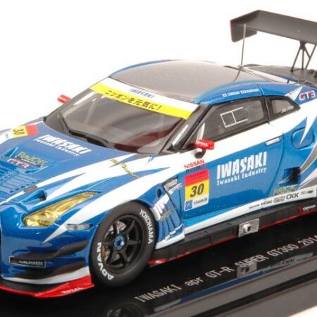 Ebbro NISSAN GT-R N.30 SUPER GT500 2014 Y.IWASAKI-M.KAGEYAMA 1:43