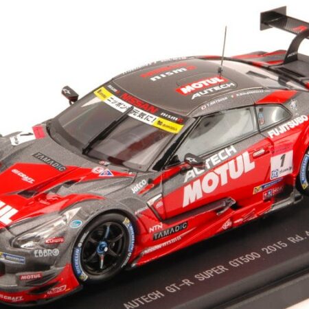 Ebbro NISSAN GT-R N.1 4th Rd.4 FUJI 2015 S.GT500 T.MATSUDA-R.QUINTARELLI 1:43