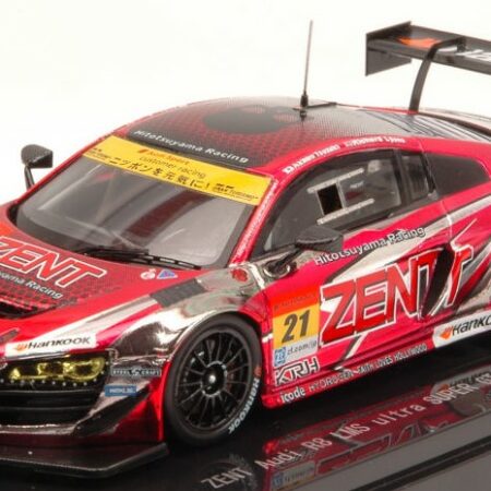 Ebbro AUDI R8 LMS ULTRA N.21 26th SUPER GT 300 2013 A.TSUZUKI-R.LYONS 1:43