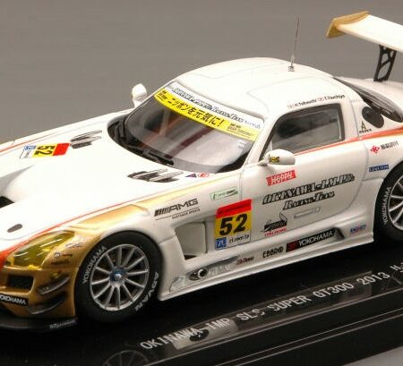 Ebbro MERCEDES SLS N.52 5th SGT300 2013 H.TAKEUCHI-T.TSUCHIYA 1:43