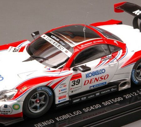 Ebbro LEXUS SC430 N.39 SUPER GT500 2012 WAKISAKA-ISHIURA 1:43