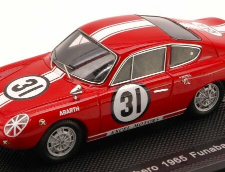 Ebbro ABARTH BIALBERO 1965 N.31 FUNABASHI CCC RACE 1:43