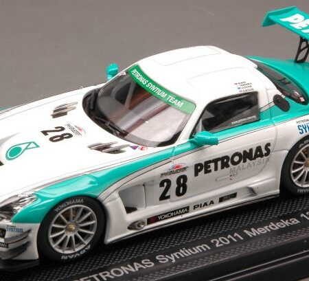 Ebbro MERCEDES SLS GT3 N.28 MERDEKA 2012 MOH-KATAOKA-LESTER-RITCHIE 1:43