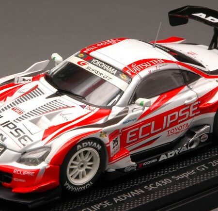 Ebbro LEXUS SC430 N.25 ECLIPSE ADVAN SUPER GT 08 1:43