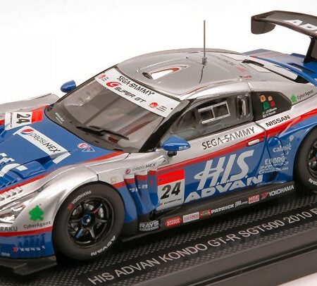 Ebbro NISSAN GT-R N.24 SEPANG 2010 1:43