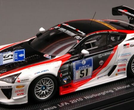 Ebbro LEXUS LFA N.51 NURBURGRING 2010 1:43