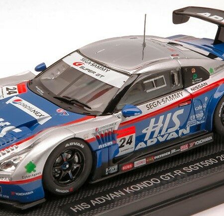 Ebbro NISSAN GT-R N.24 FUJI 2010 1:43