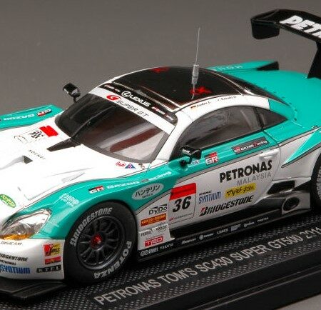 Ebbro LEXUS SC430 N.36 OKOYAMA TEST SUPER GT 2011 1:43