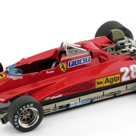 Brumm FERRARI 126 C 2 D.PIRONI 1982 N.28 WINNER SAN MARINO GP UPDATE 1:43