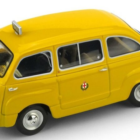 Brumm FIAT 600 D MULTIPLA  TAXI DI MILANO 1970 1:43