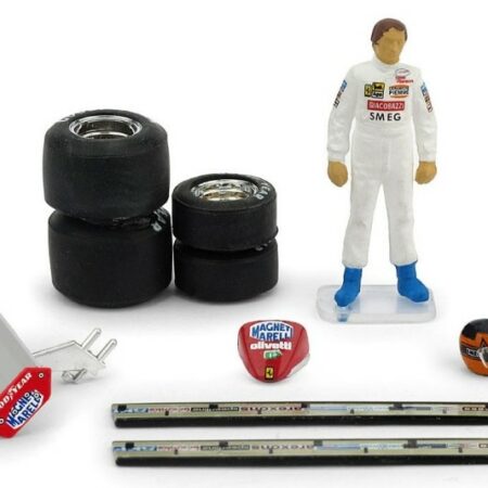 Brumm PILOTINO GILLES VILLENEUVE 1982 + ACCESSORI 1:43