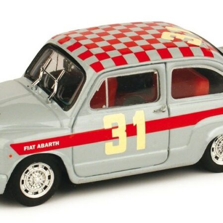 Brumm FIAT ABARTH 1000 N.31 CORSA UFFICIALE ABARTH 1966 LEO CELLA 1:43