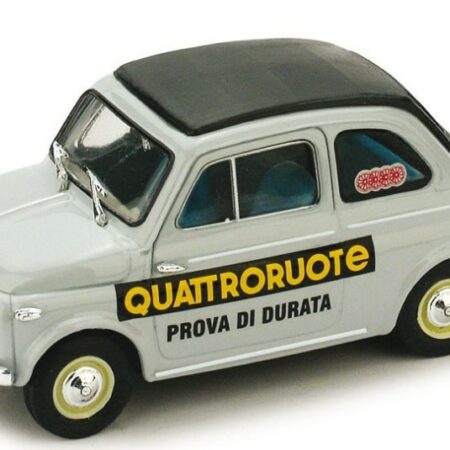 Brumm FIAT 500 PROVA DURATA QUATTRORUOTE 1958 1:43