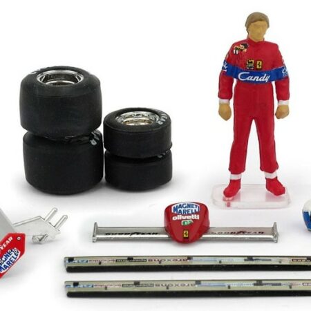 Brumm PILOTINO DIDIER PIRONI 1982 + ACCESSORI 1:43