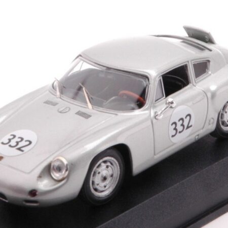 Best Model PORSCHE ABARTH N.332 WINNER CAMPIONATO EUROPEO 1962 H.KUHNIS 1:43