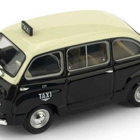 Brumm FIAT 600 MULTIPLA TAXI DI GENOVA 1:43