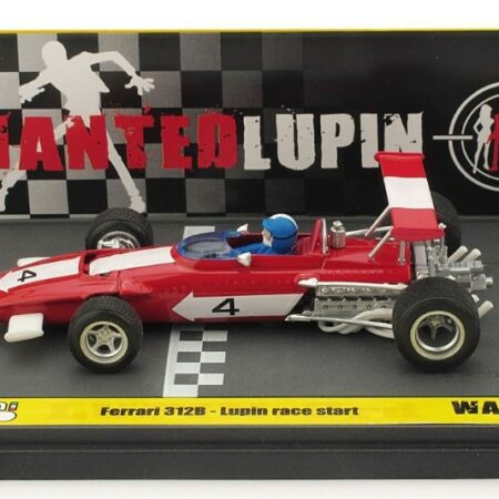 Brumm FERRARI 312B WANTED LUPIN RACE START 1:43