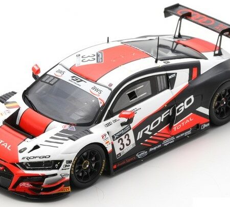 Spark Model AUDI R8 GT3 N.33 24 H SPA 2020 BREUKERS-HALL-GOETHE 1:43