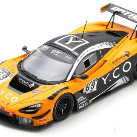 Spark Model MC LAREN 720S GT3 N.69 24 H SPA 2020 WILKINSON-OSBORNE-BELL 1:43