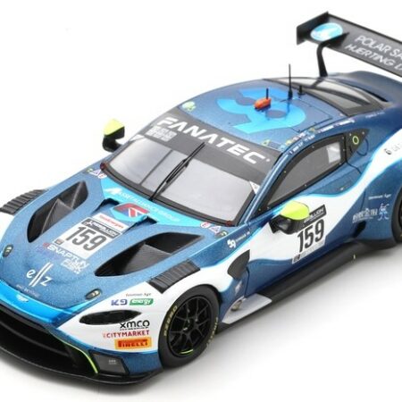 Spark Model ASTON MARTIN VANTAGE GT3 N.159 3rd SILVER CLASS 24 H SPA 2021 TUJULA-MAC