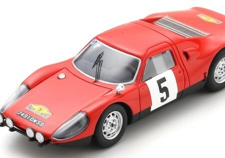 Spark Model PORSCHE 904 GTS N.5 RALLY DES ROUTES DU NORD 1967 R.DUTOIT-J.MOREL 1:43