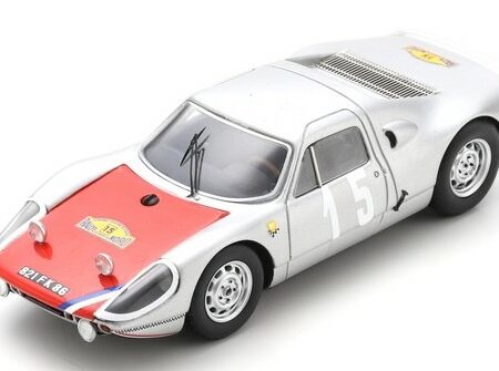 Spark Model PORSCHE 904 GTS N.15 WINNER RALLY DES ROUTES DU NORD 1966 BUCHET-FERRAND