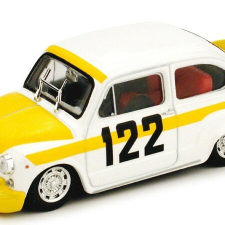 Brumm FIAT ABARTH 850 TC N.122 COPPA DELLA COLLINA 1969 BRESCI 1:43