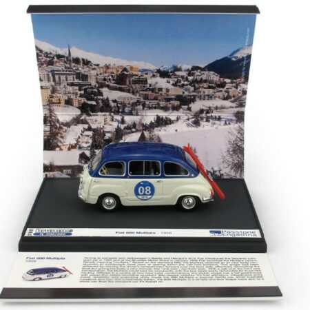 Brumm FIAT 600 MULTIPLA PASSIONE ENGADINA 2019 1:43