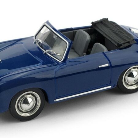 Brumm PORSCHE 356 CABRIOLET APERTA 1952 SPECIAL COLOR ROYAL BLUE 1:43