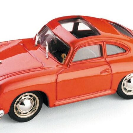 Brumm PORSCHE 356 COUPE  TETTO APERTO 1952 ROSSO 1:43