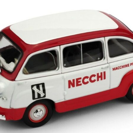 Brumm FIAT 600 MULTIPLA 1960 MACCHINE DA CUCIRE NECCHI 1:43