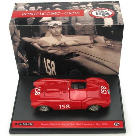 Brumm LANCIA D 24 N.158 XVIII PONTEDECIMO-GIOVI 1953 EUGENIO CASTELLOTTI 1:43