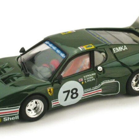 Brumm FERRARI 512 BB LM N.78 23th LE MANS 1980 O.ROURKE-DOWN-PHILIPS 1:43