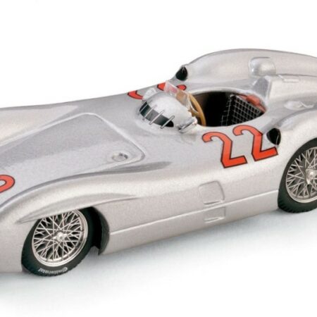 Brumm MERCEDES W 196 H.HERRMANN 1954 N.22 (FASTEST LAP) FRANCE GP 1:43