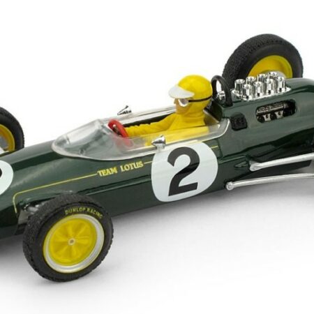 Brumm LOTUS 25 T.TAYLOR 1963 N.2 BELGIO GP + PILOTA 1:43