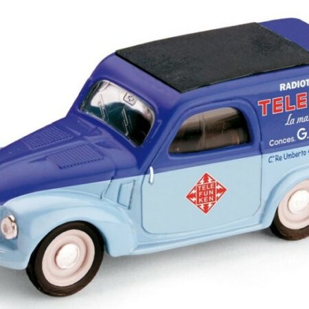 Brumm FIAT 500 C TELEFUNKEN 1950 1:43