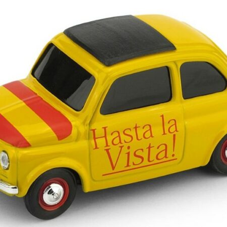 Brumm FIAT 500 BRUMS SPAGNA "HASTA LA VISTA" "VIVA LA VIDA" 1:43