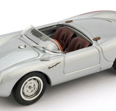 Brumm PORSCHE 550A RS SPYDER BIPOSTO STRADALE 1954 ARGENTO 1:43