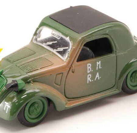 Brumm SIMCA 5 MILITARE D-DAY 1944 CLOSED 1:43