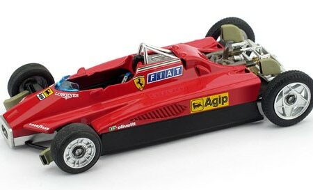 Brumm FERRARI 126 C2 MULETTO/T CAR S.MARINO GP 1982 LIM.300 1:43