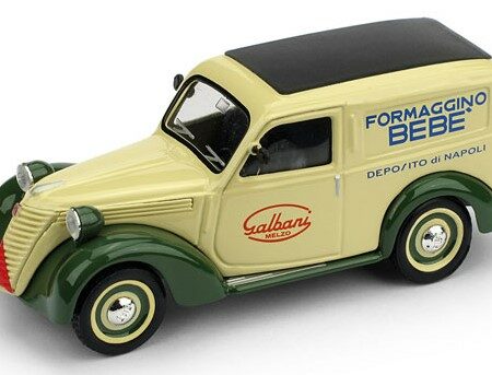 Brumm FIAT 1100 FURGONE 1950 FORMAGGINO BEBE  GALBANI 1:43