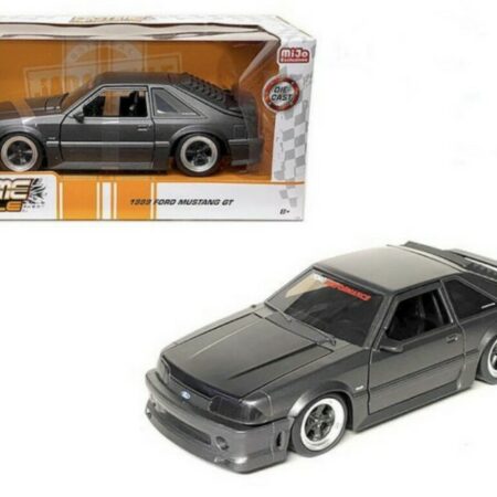 Jada Toys FORD MUSTANG GT 1989 BLACK-GREY 1:24