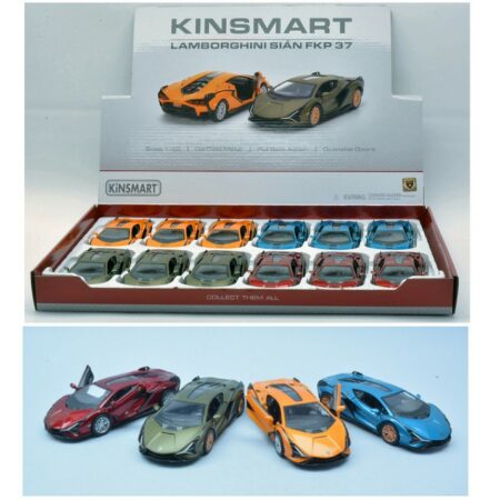 Kinsmart LAMBORGHINI SIAN  COL.ASS.cm 12