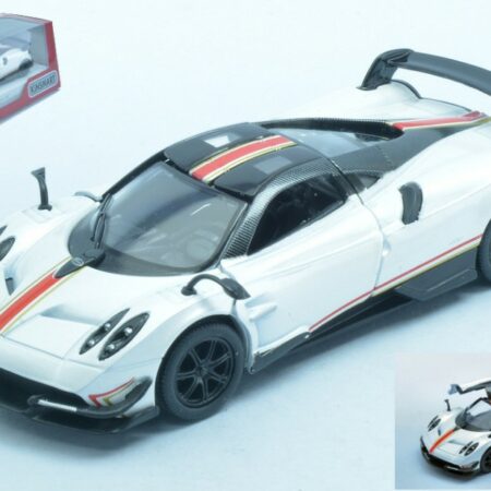 Kinsmart PAGANI HUAYRA BC WITH PRINTING & WING WHITE cm 12 BOX